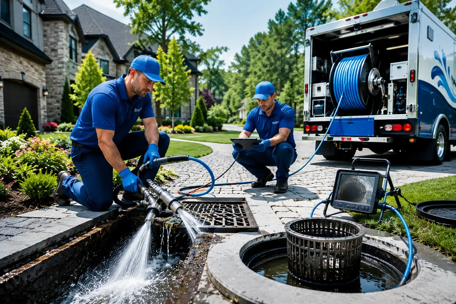 Local outdoor drain cleaning professionals in Mccune, KS